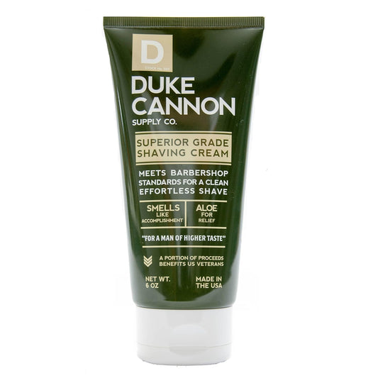 Duke Cannon Superior Grade Shaving Cream 6oz : Beauty & Personal Care