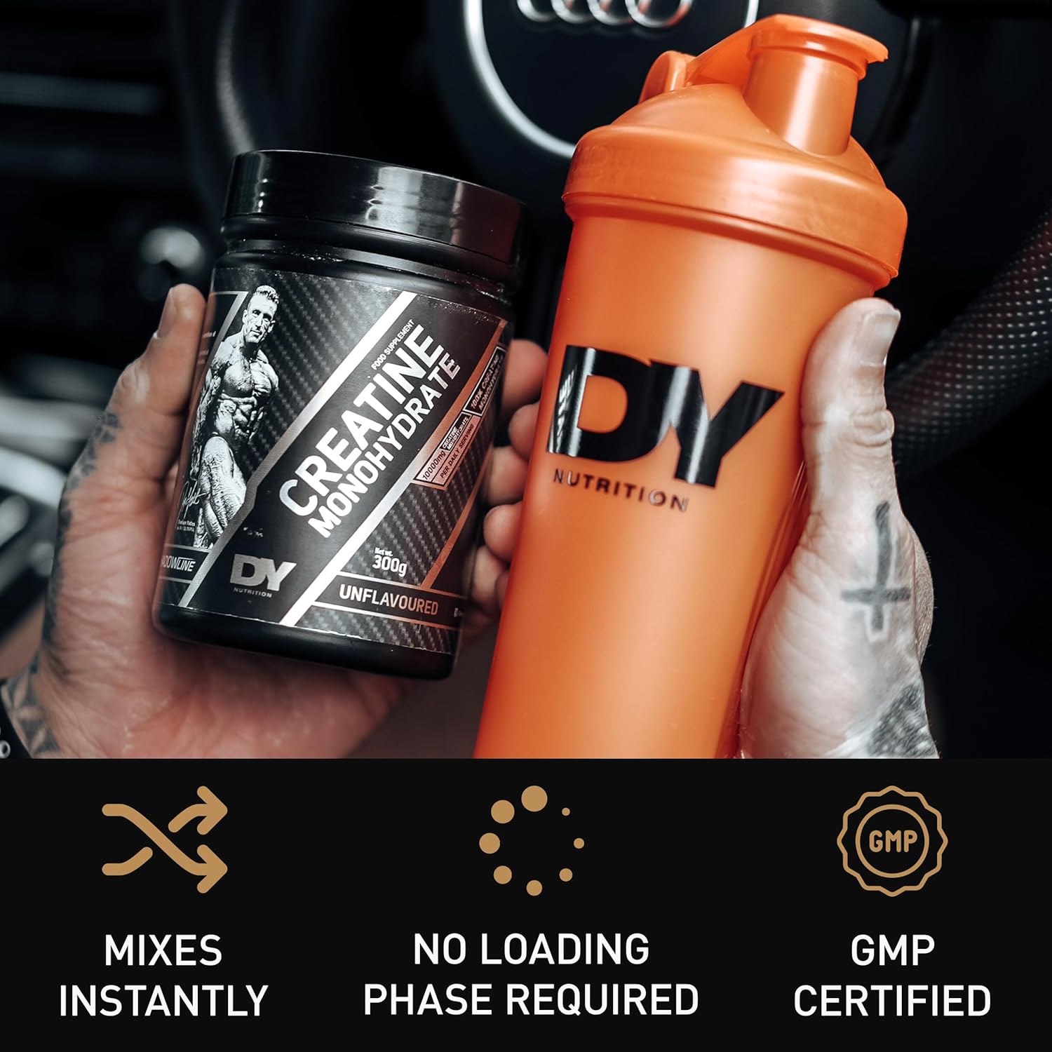 DY Nutrition Pure Creatine Monohydrate Powder 300 g, Unflavoured x60 Servings, 2 Month Supply – Increases High Intensity Performance. Gluten Free, Vegan Friendly Supplement : Amazon.co.uk: Health & Personal Care
