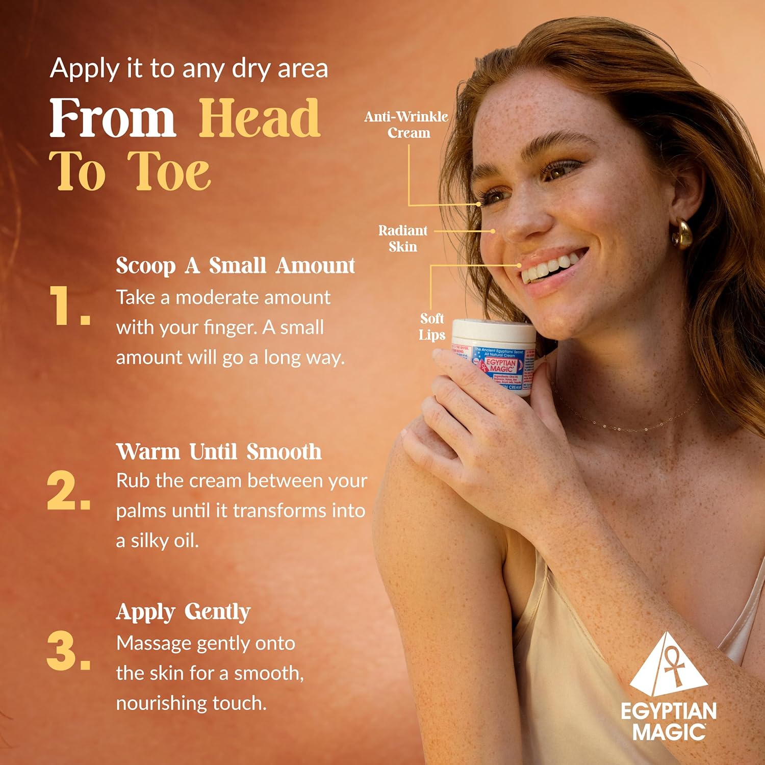 Egyptian Magic - All Purpose Face, Body, And Dry Skin Moisturizing Cream, Skin Protectant For Women & Men, Eczema Care Healing Balm, Scar Treatment, Stretch Marks, And Tattoo Aftercare, 1Oz Jar : Beauty & Personal Care