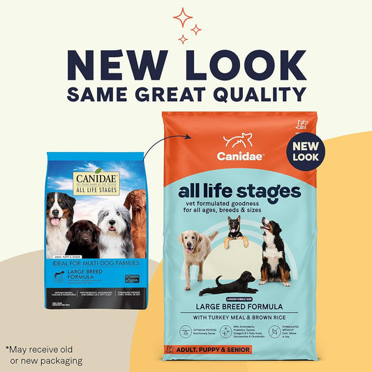 Canidae All Life Stages Large Breed Formula With Turkey Meal & Brown Rice Dog Dry 27 Lb