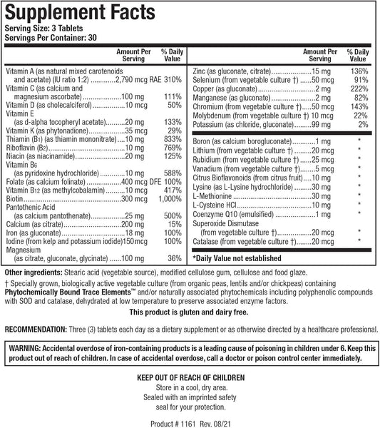 Biotics Research Bio-Multi Plus - 90 Tablets…