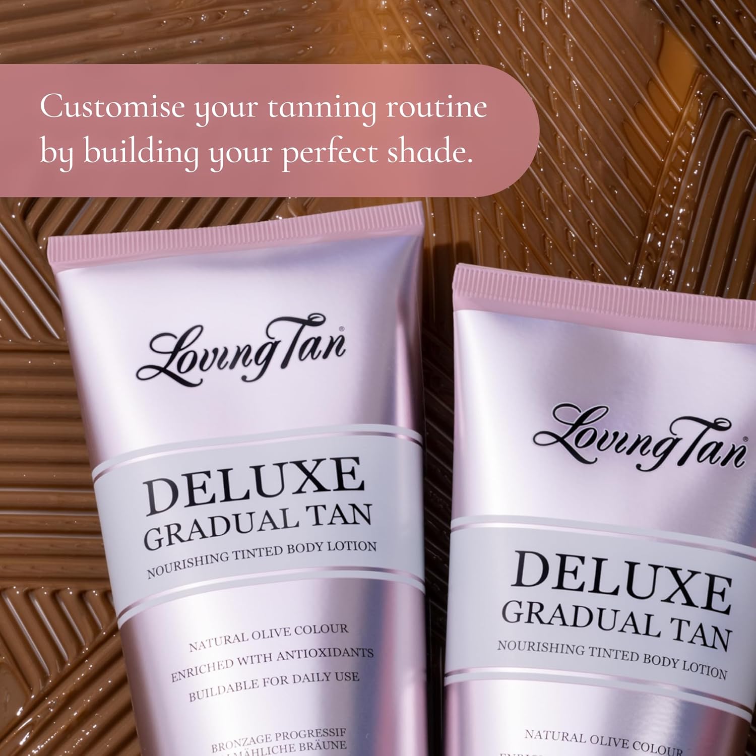 Loving Tan Deluxe Gradual Tan, Dark - Natural looking Self Tanner, Professional Strength Sunless Tanner, 7+ Self Tanning Applications per Bottle - Cruelty Free, Naturally Derived DHA - 150ml : Amazon.co.uk: Beauty