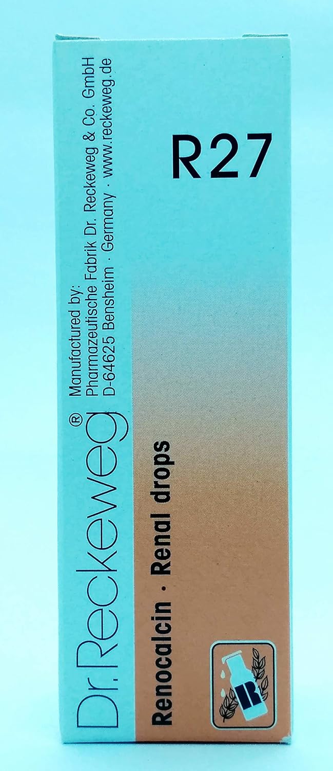 Dr.Reckeweg Germany R27 - Renal Drops (22 Ml) : Health & Household