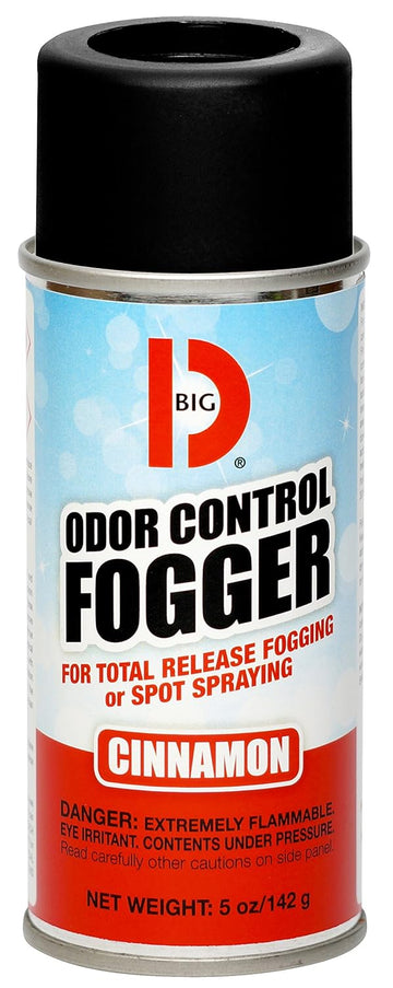 Big D Cinnamon Odor Control Fogger 5oz Can - 1 Can : Health & Household