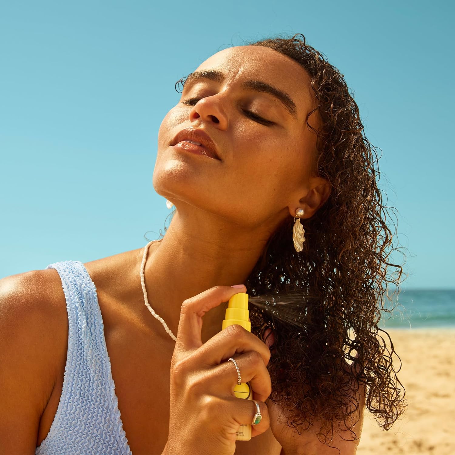 Sun Bum Revitalizing 3 In 1 Leave In Conditioner - Anti Frizz Detangler - Color Safe With Uv Protection - Enriched With Coconut Oil And Banana - 4 Oz : Beauty & Personal Care