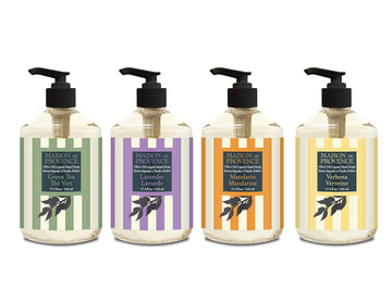 Olivia Care Liquid Hand Soap | Infused With Olive Oil | All Natural & Germ-Fighting | Moisturizing Hand Wash For Kitchen & Bathroom | Gentle, Mild & Naturally Scented (17.5 Oz) – Verbena
