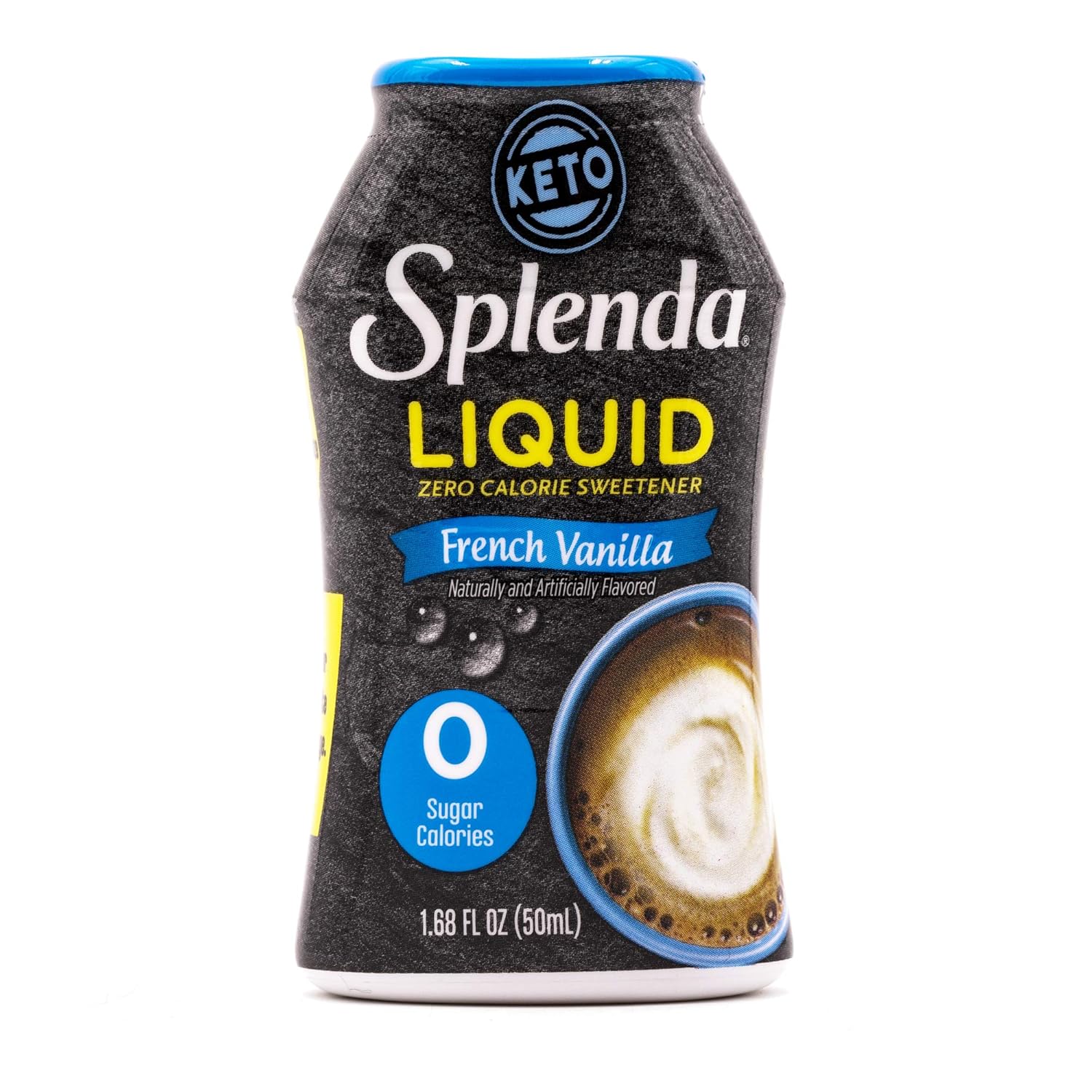 Splenda Liquid Zero Calorie Liquid Sweetener, Original French Vanilla, 1.68 Fl Oz