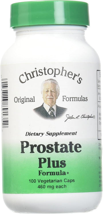 Christopher's Original Formulas Prostate Plus Formula, 100 Count