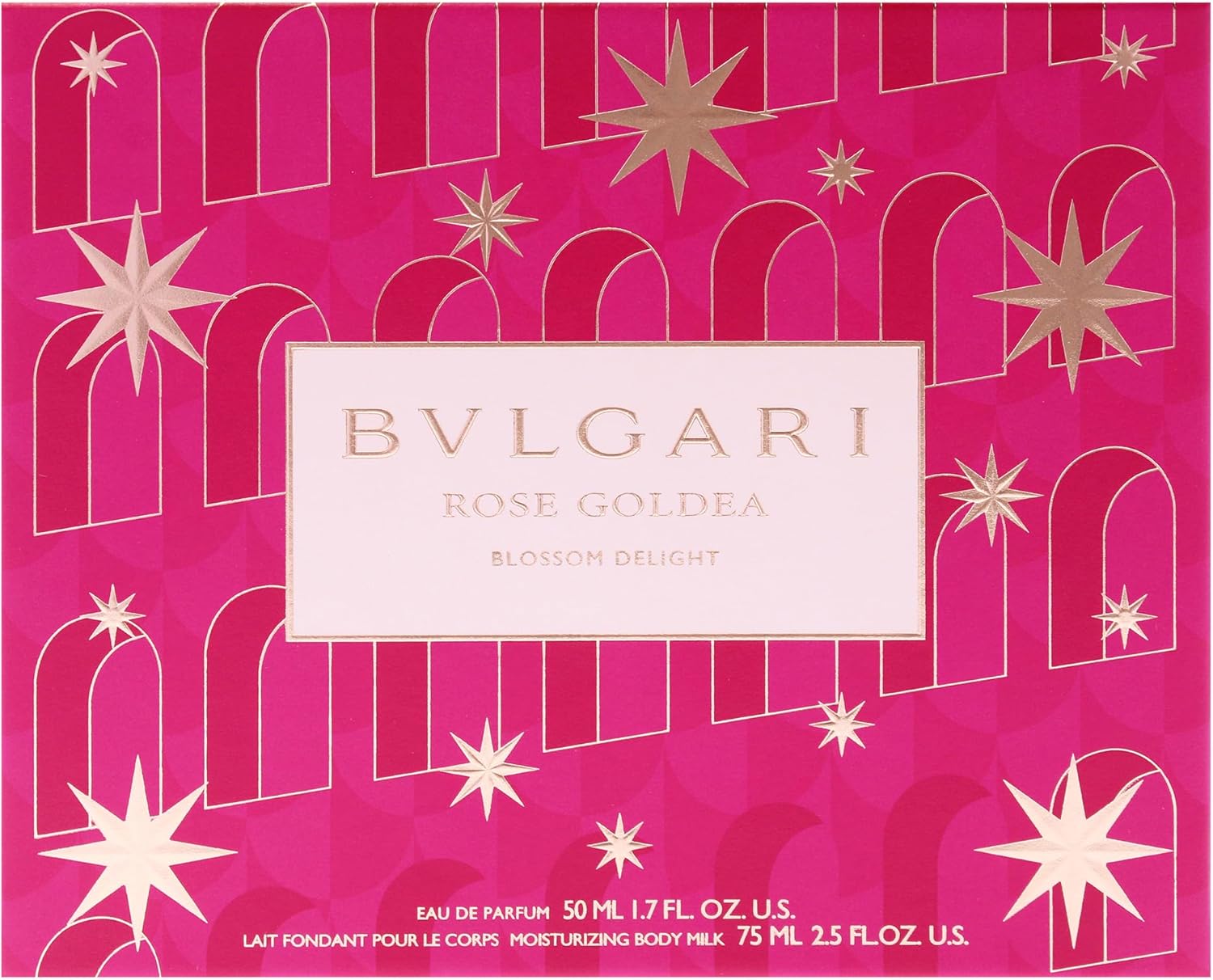 Bvlgari Rose Goldea Blossom Delight By Bvlgari For Women - 2 Pc Gift Set 1.7Oz Edp Spray, 2.5Oz Moisturizing Body Milk