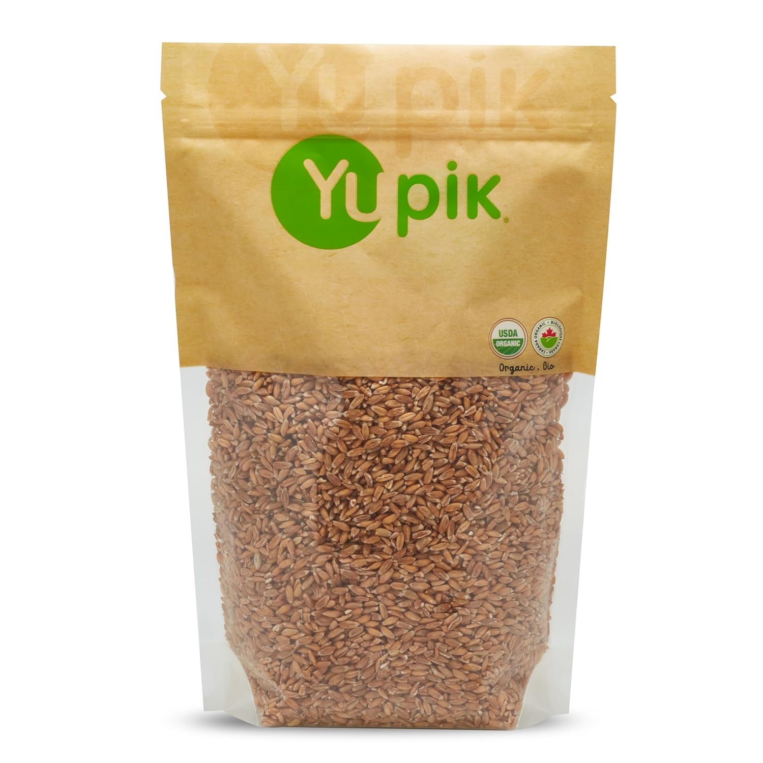 Yupik Organic Kernels, Spelt, 2.2 Lb, Pack Of 1