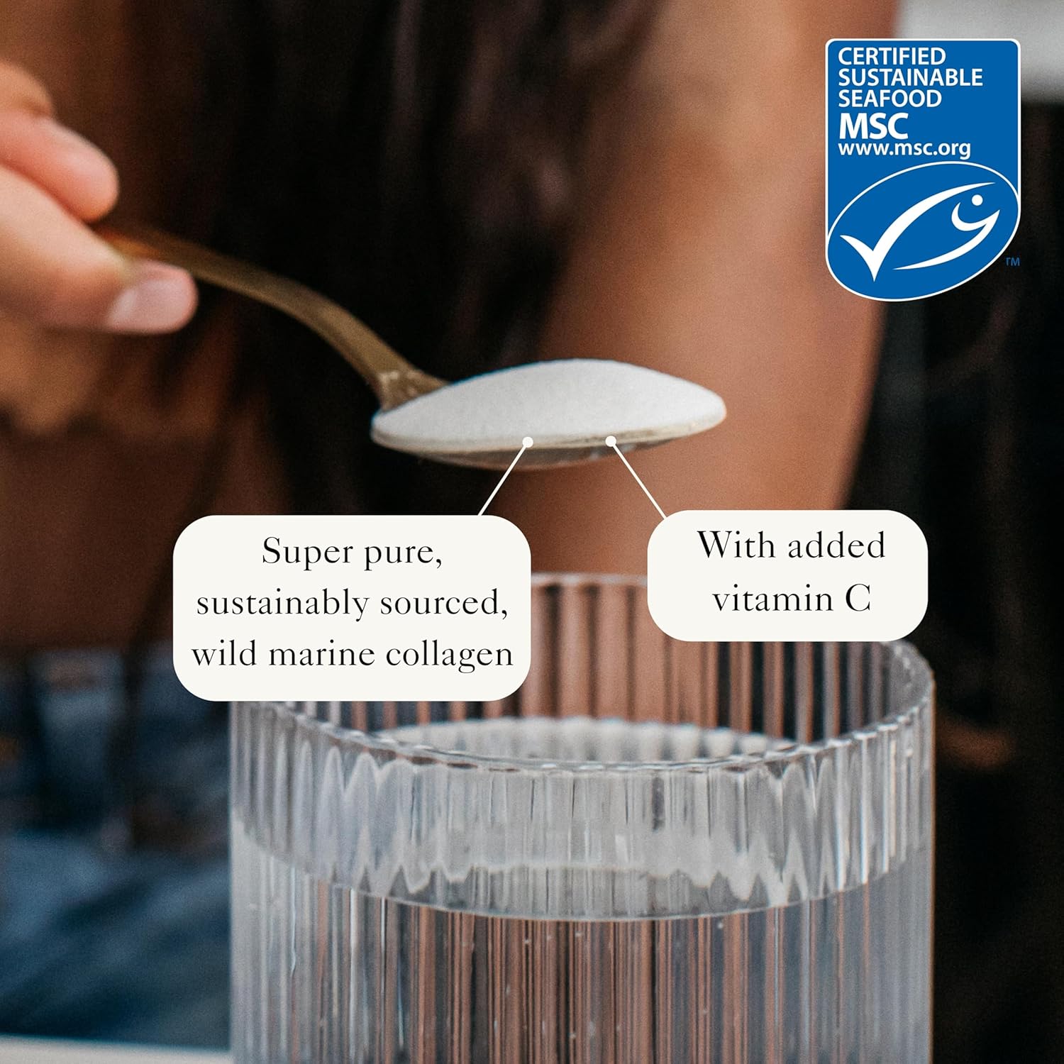 Bare Biology Collagen Powder + Vitamin C, 300g/60 Servings, Strawberry Flavour - Skinful Pure Marine Collagen for Skin, Muscles, Hair, Nails, Joints & Bones - Super Strength Type 1 Peptides : Amazon.co.uk: Health & Personal Care