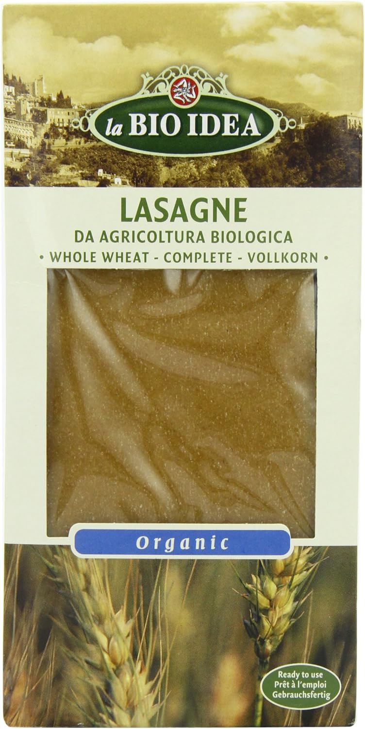 La Bio Idea Organic Whole Wheat Lasagne 250 G (Pack Of 6)