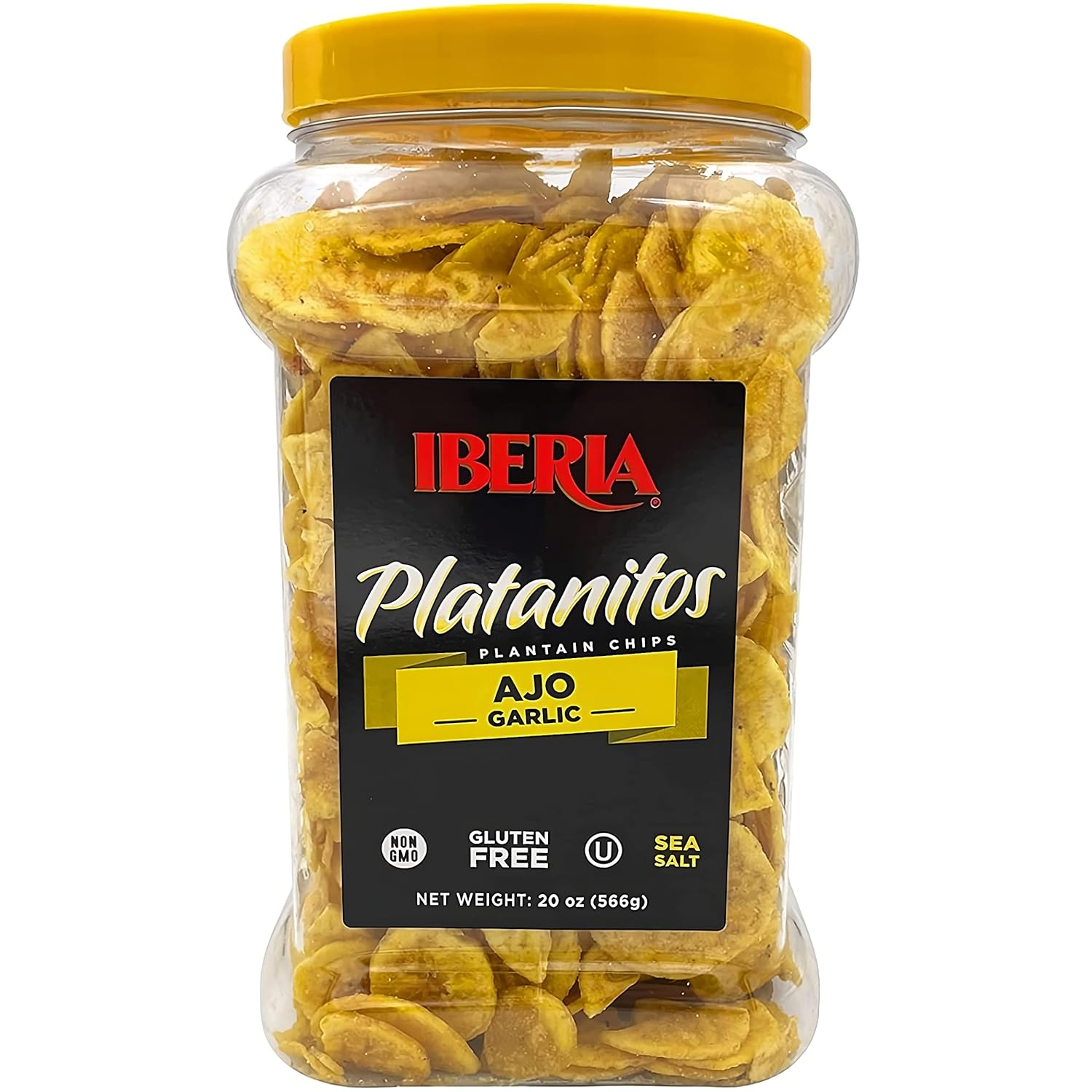 Iberia Garlic Plantain Chips, 20 Oz