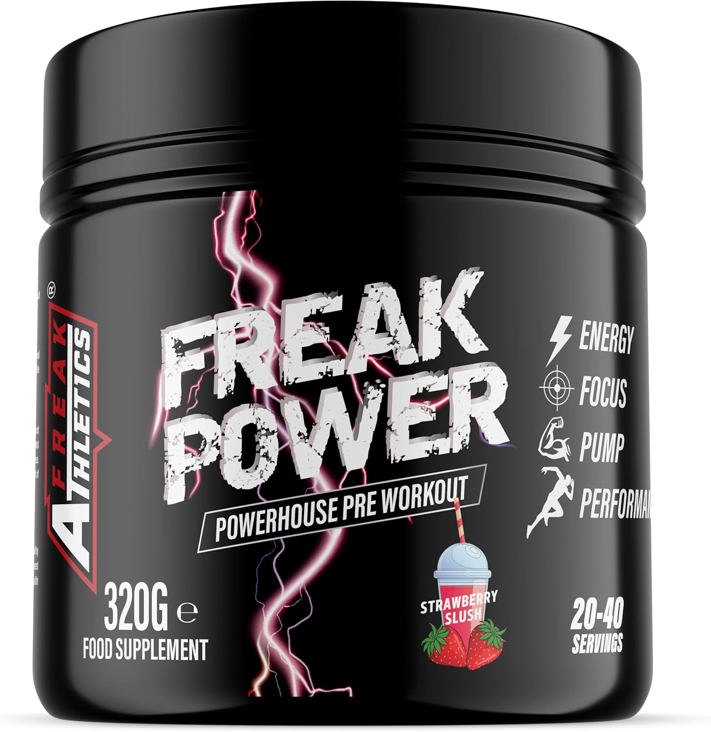 Freak Power Pre Workout 320G Pre Workout Powder (Tropical)