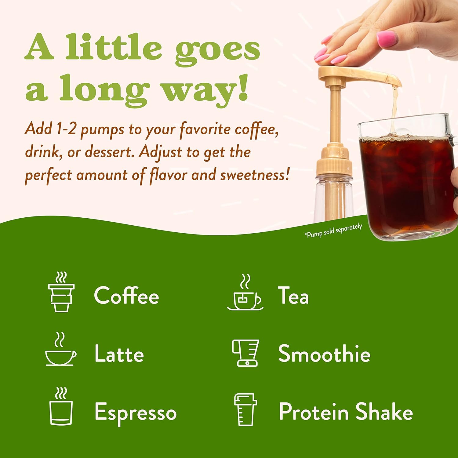 Jordan'S Skinny Syrups Sugar Free Coffee Syrup, Pistachio Flavor Drink Mix, Zero Calorie Flavoring For Chai Latte, Protein Shake, Food & More, Gluten Free, Keto Friendly, 25.4 Fl Oz, 1 Pack