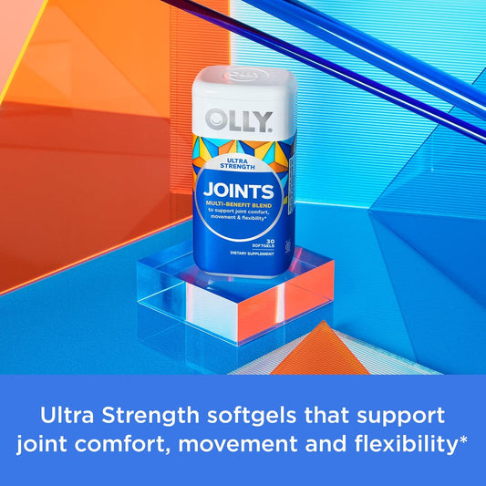 Olly Ultra Joint Softgels, Boswellic Extract, Turmeric, Vitamin D, Boron, 30 Day Supply - 30Ct