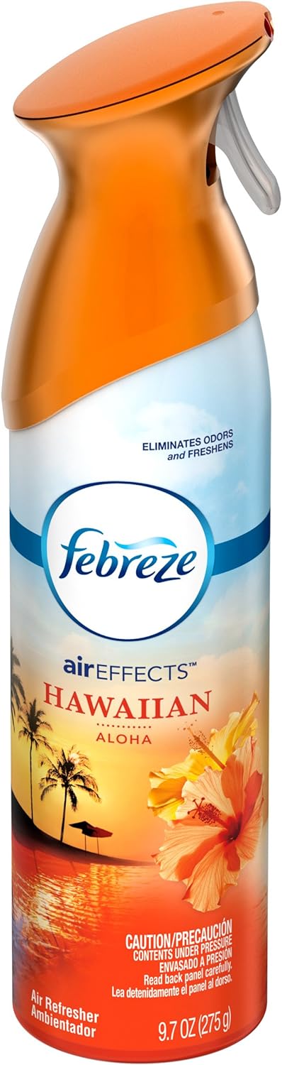 Febreze Air Freshener, Air Effects Hawaiian Aloha Air Freshener, 9.7 Ounce : Health & Household