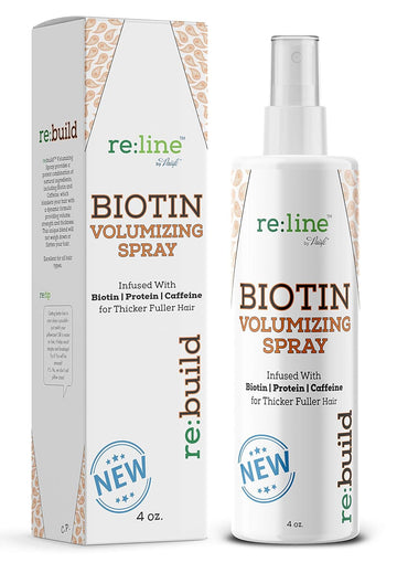 Biotin Volumizing Spray for Hair - Natural Hair Thickening Spray - Biotin Hair Thickener for Fine Hair - Texture Spray for Hair - Volumizer for Fine Hair - Hair Growth Products for Men and Women