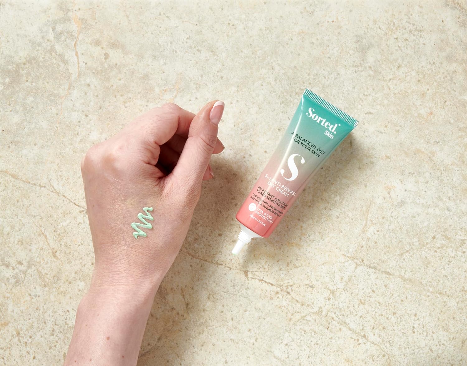 Sorted Skin 5 in 1 Anti-redness CC Cream, SPF50 Colour Correcting Cream for Uneven Skin Tone and Rosacea, Moisturises and Protects against UV Rays and Blue Light, Suitable for Sensitive Skin 30ml : Amazon.co.uk: Beauty