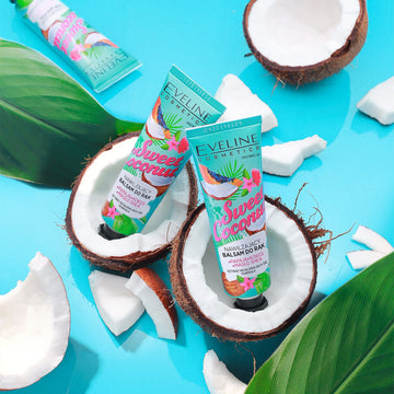 Eveline Hand Balm Cream Sweet Coconut Moisturising Soft Skin Care - 50Ml