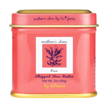 Mother'S Shea Whipped Shea Butter (Rose, 2 Oz Tins - Set Of 3) 100% Pure Raw Unrefined African Shea - Organic, Sustainably-Sourced Ingredients - Natural Skin & Hair Care