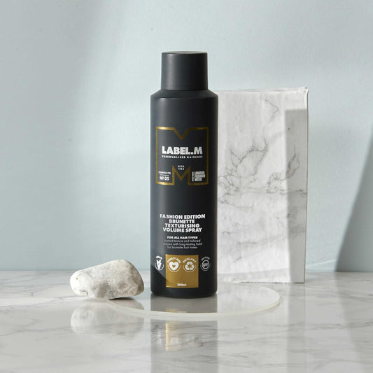 LABEL.M Fashion Edition Brunette Texturising Volume Spray 200ml : Amazon.co.uk: Beauty