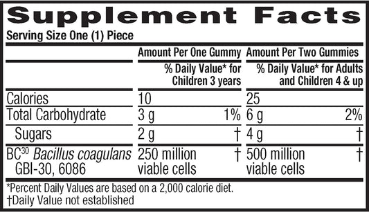 Digestive Advantage Probiotic Gummies For Digestive Health, Daily Probiotics For Women & Men, Support For Occasional Bloating, Minor Abdominal Discomfort & Gut Health, 60ct Strawberry