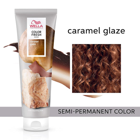 Wella Professionals Color Fresh Mask, Natural Shade, Damage Free, Color-Depositing Hair Mask With Avocado Oil, Silicone Free, 5 Oz