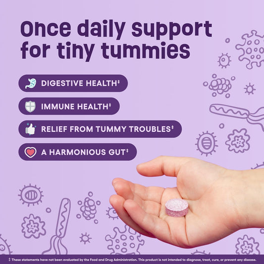 Physician'S Choice Probiotics For Kids - 7 Diverse Strains, Organic Prebiotics, Vitamins & Minerals - Clinically Studied L. Rhamnosus - Immune & Digestive Support - No Sugar Or Artificial Dyes - 60Ct