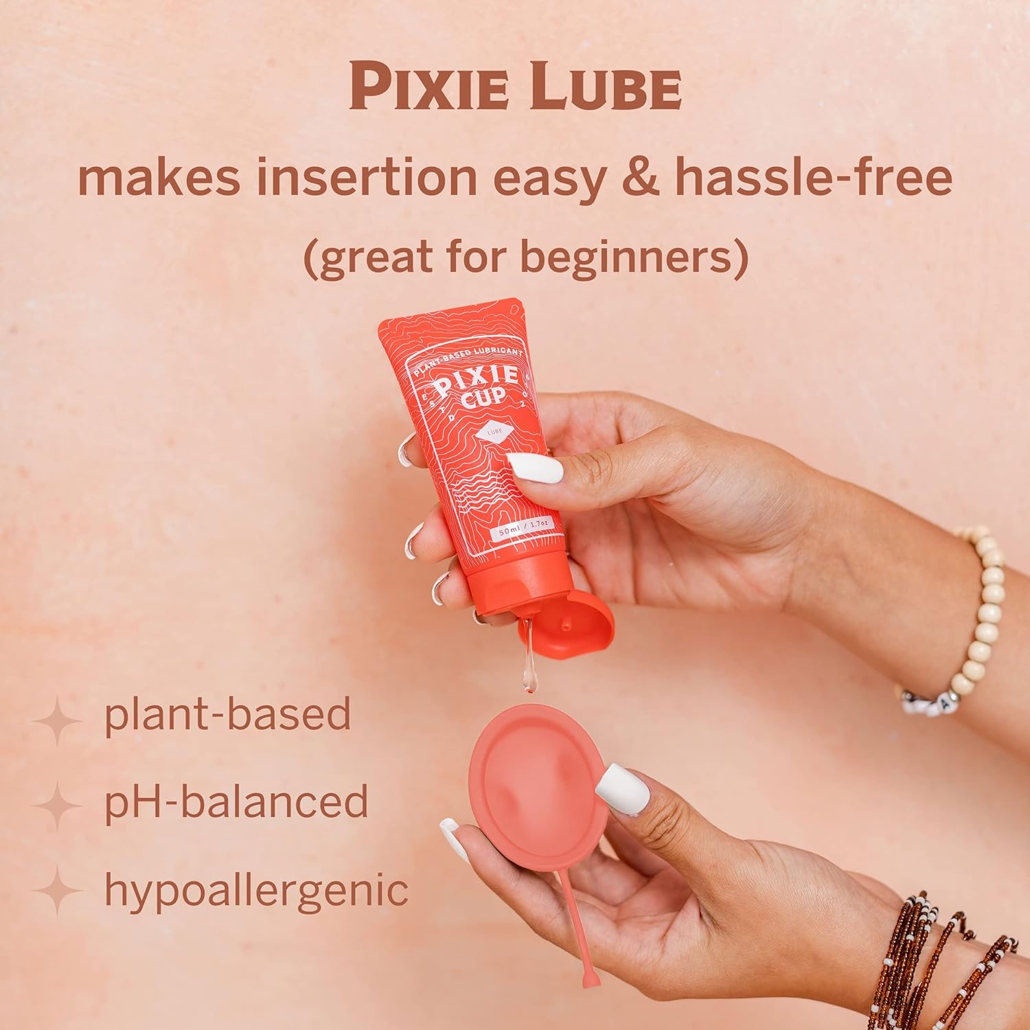 Pixie Menstrual Disc Kit - No Metals or Toxins - 100% Medical-Grade Silicone - Best Period Disc Starter Kit - Removes Like a Tampon - Proven to Become A Successful Menstrual Disc User : Health & Household