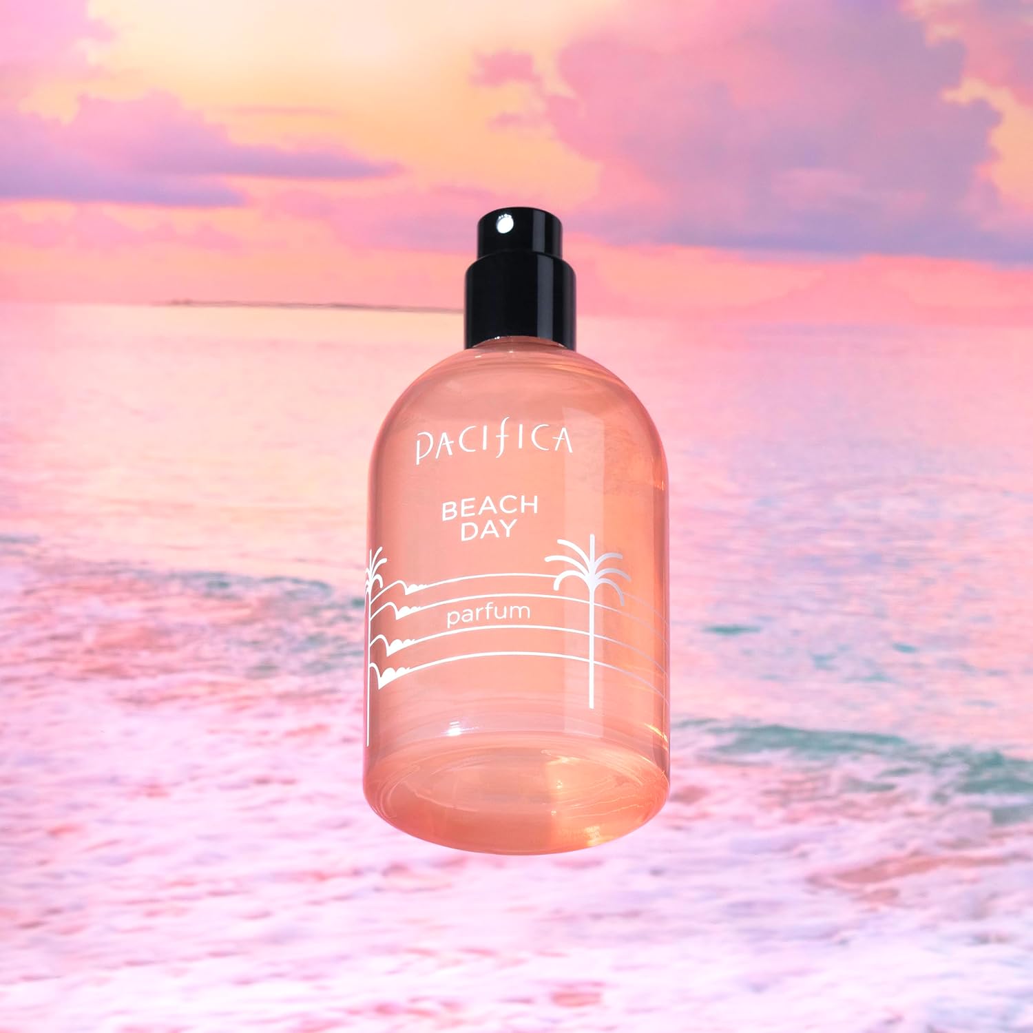 Pacifica Beauty Beach Day Spray Perfume, Fragrances, Bliss, Bergamont, Orange Flower, Sandalwood, Amber, Suede Leather, Perfume Spray, Clean Perfume, Parfum, Eau de Toilette, Vegan, 2 fl oz (1 Count) : Everything Else