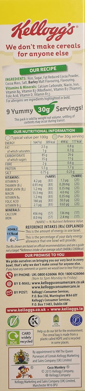 Kellogg'S Coco Pops 295 G (Pack Of 2)