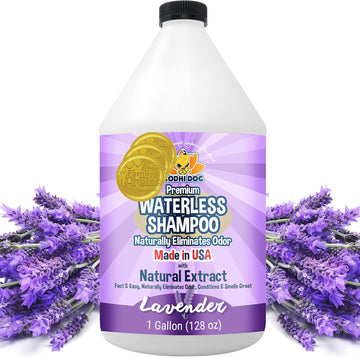 Bodhi Dog Waterless Shampoo | Natural Dry Shampoo For Dogs Or Cats | Neutralizes Pet Odor | No Rinse Required | Made With Natural Extracts | Vet Approved- Made In Usa (Lavender, 128 Fl Oz)
