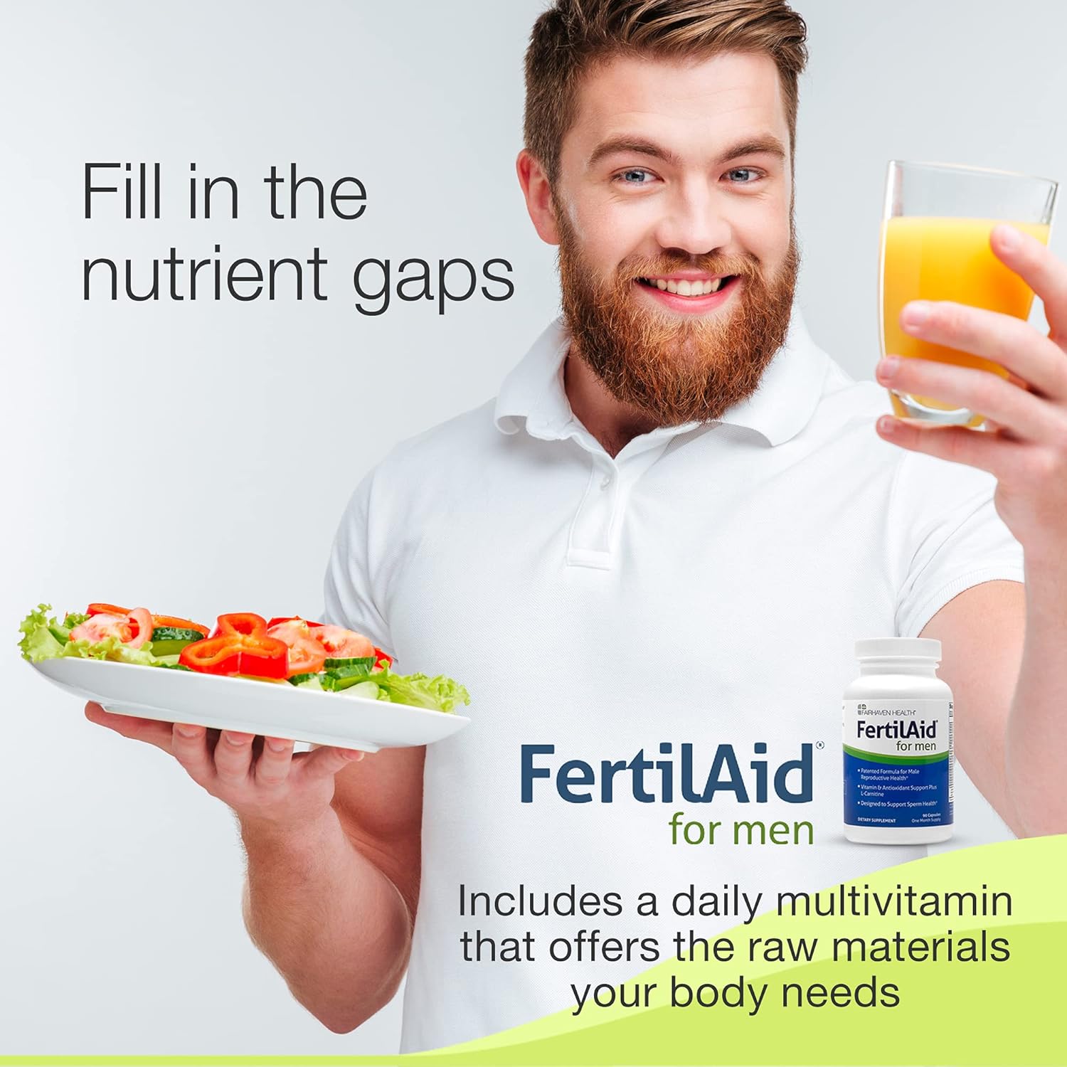 FertilAid for Men and CountBoost Combo - Male Fertility Supplement, Bar - Count, Motility & Morphology Support - Antioxidant & Specialty Vitamins for Male Fertility : Health & Household