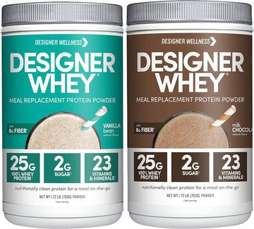 Designer Wellness, Designer Whey Meal Replacement Protein Powder, 1.72
