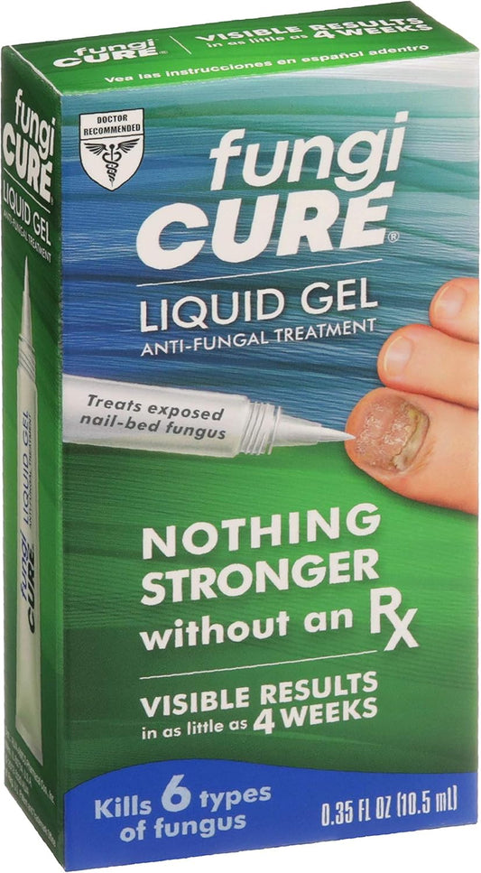 Fungicure Anti-Fungal Liquid Gel - Maximum Strength - Kills Exposed Nail-Bed Fungus, Ringworm, Athlete’S Foot - 0.35 Fl Oz