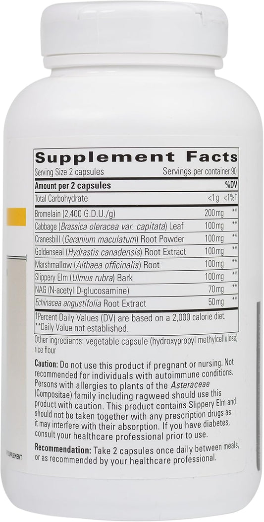 Integrative Therapeutics Rf Plus - Soothing Gi Combination - Dietary Supplements For Digestion - Gluten Free - Dairy Free - Vegan - 180 Capsules