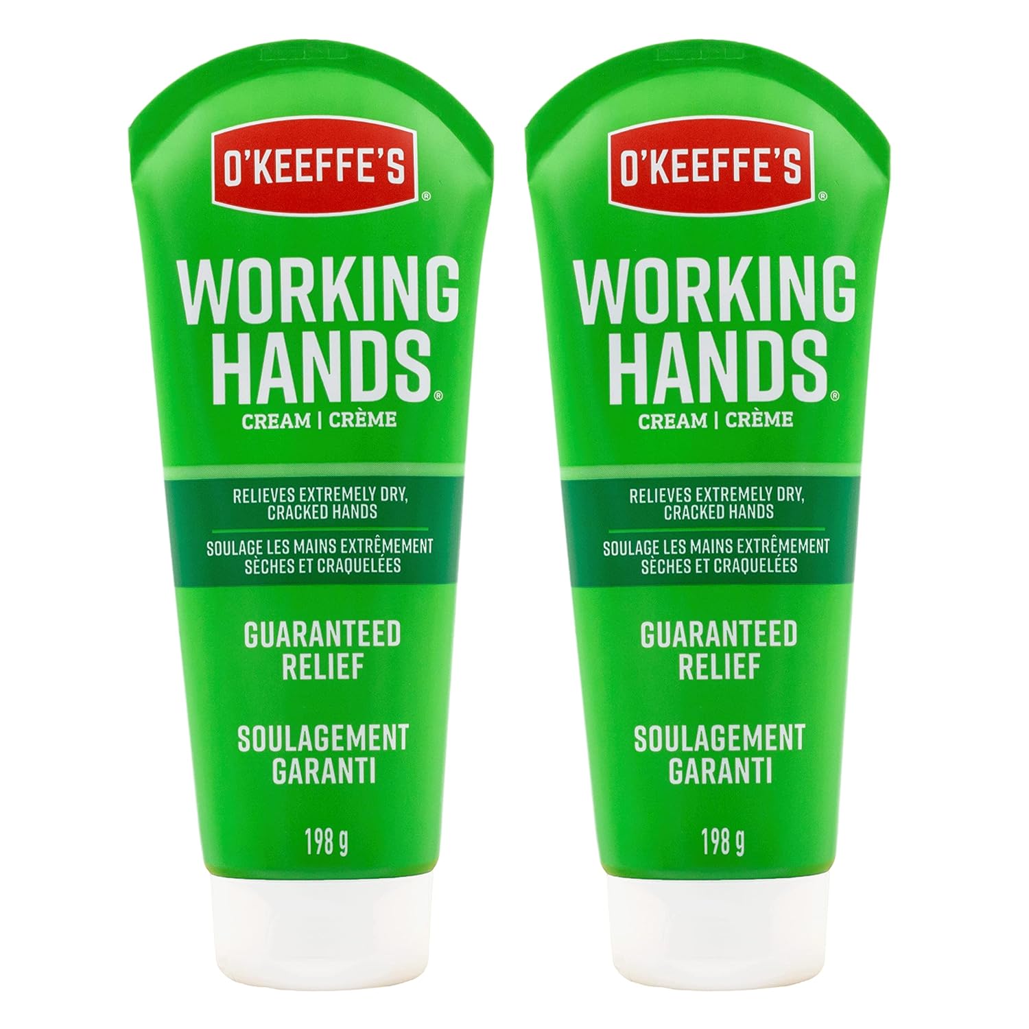 O'Keeffe'S Working Hands Hand Cream; Relieves And Repairs Extremely Dry Hands; 7 Oz Tube (Pack Of 2)