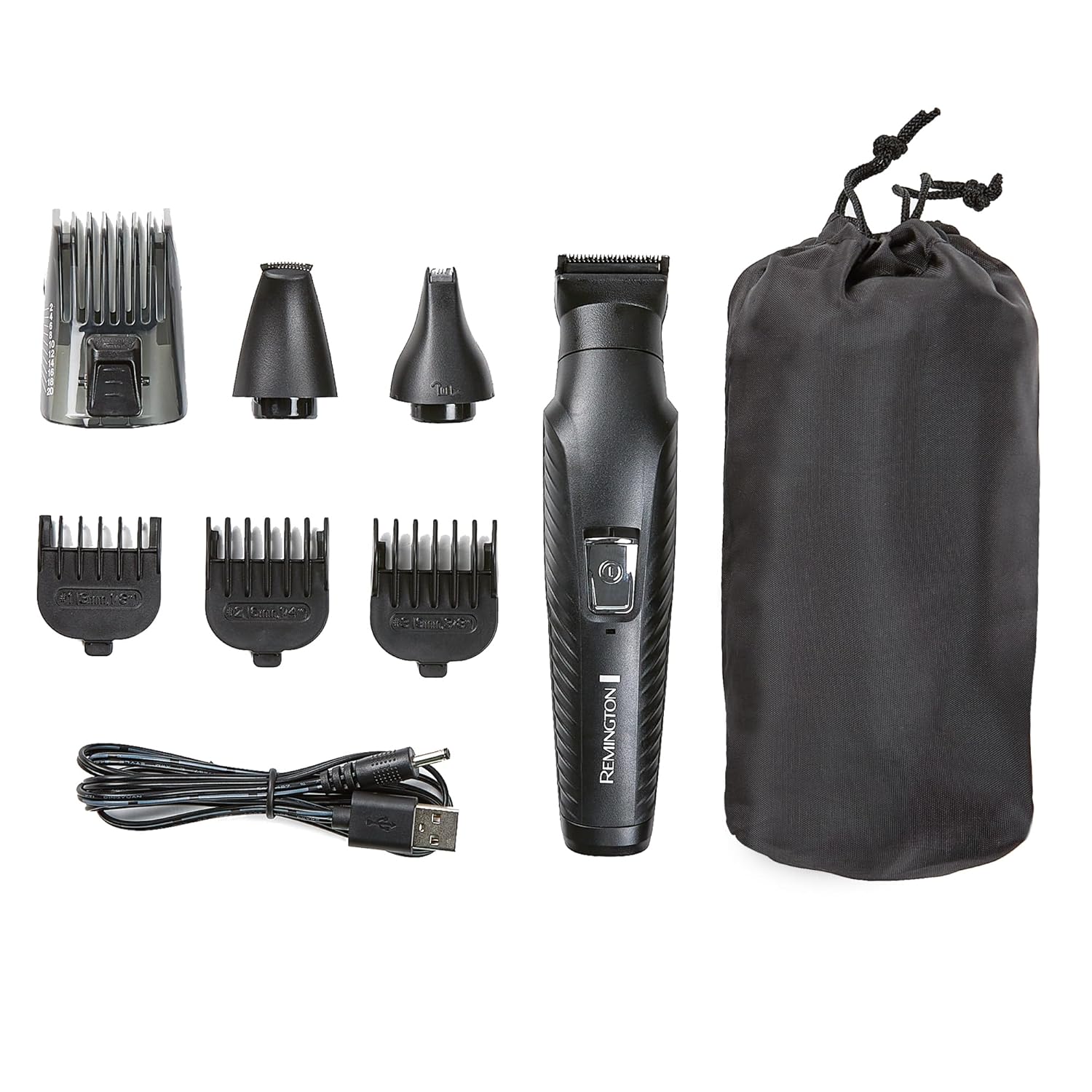 Remington All-In-One Groomer 10 Pcs. Grooming Kit With 16 Length And Style Settings, Up To 70 Minute Runtime For Premium Performance With Smooth Glide Comfort