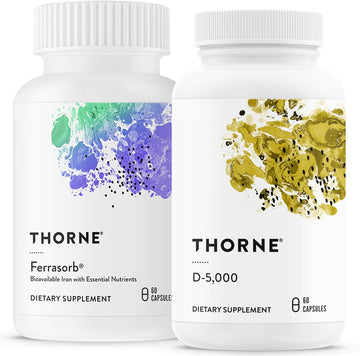 Thorne Wellness Support - Blood Support & Vitamin D-5000 Combo - 60 Servings