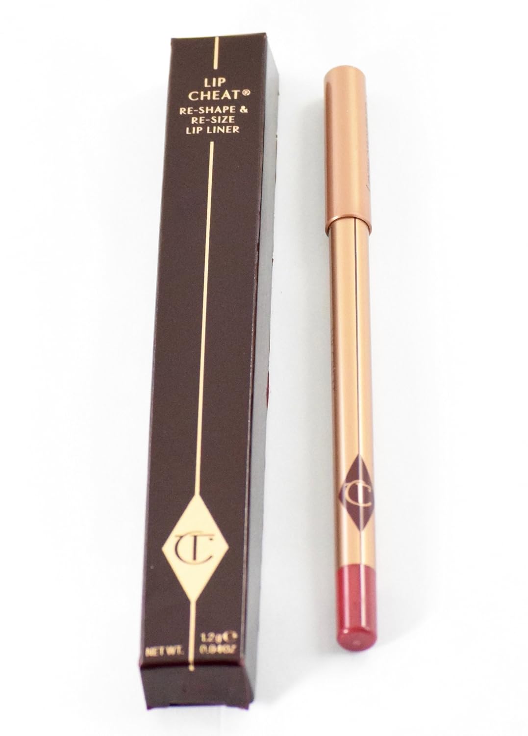 Charlotte Tilbury Lip Cheat Reshape & Resize Liner - Crazy In Love - Full Size : Beauty & Personal Care