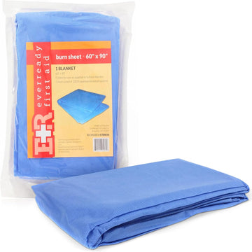 Ever Ready First Aid Sterile Burn Sheet Blanket – 60”X 90”