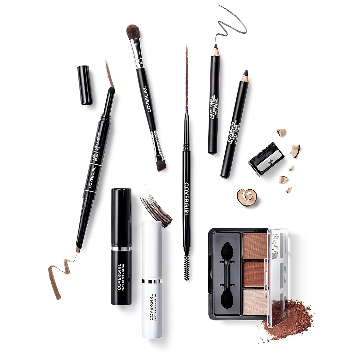 Covergirl - Easy Breezy Brow Volumizing Gel, Holds Brows For 24 Hours, Infused With Argan Oil & Biotin, 100% Cruelty-Free : Beauty & Personal Care
