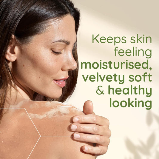 Aveeno Daily Moisturising Yogurt Body Wash, Vanilla & Oat Scent, With Prebiotic Oat And Probiotic Greek Yogurt, Suitable For Sensitive Skin, Gently Cleanses And Moisturises, 300Ml