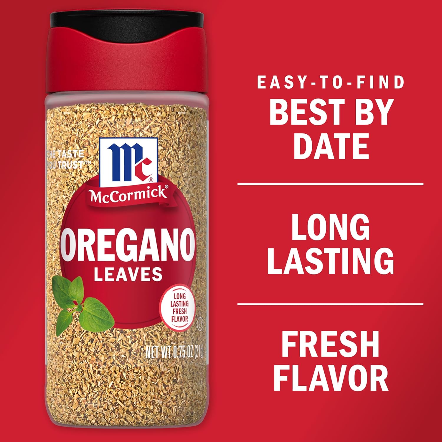 McCormick Oregano Leaves, 0.75 oz (Pack of 6) : Oregano Spices And Herbs : Everything Else