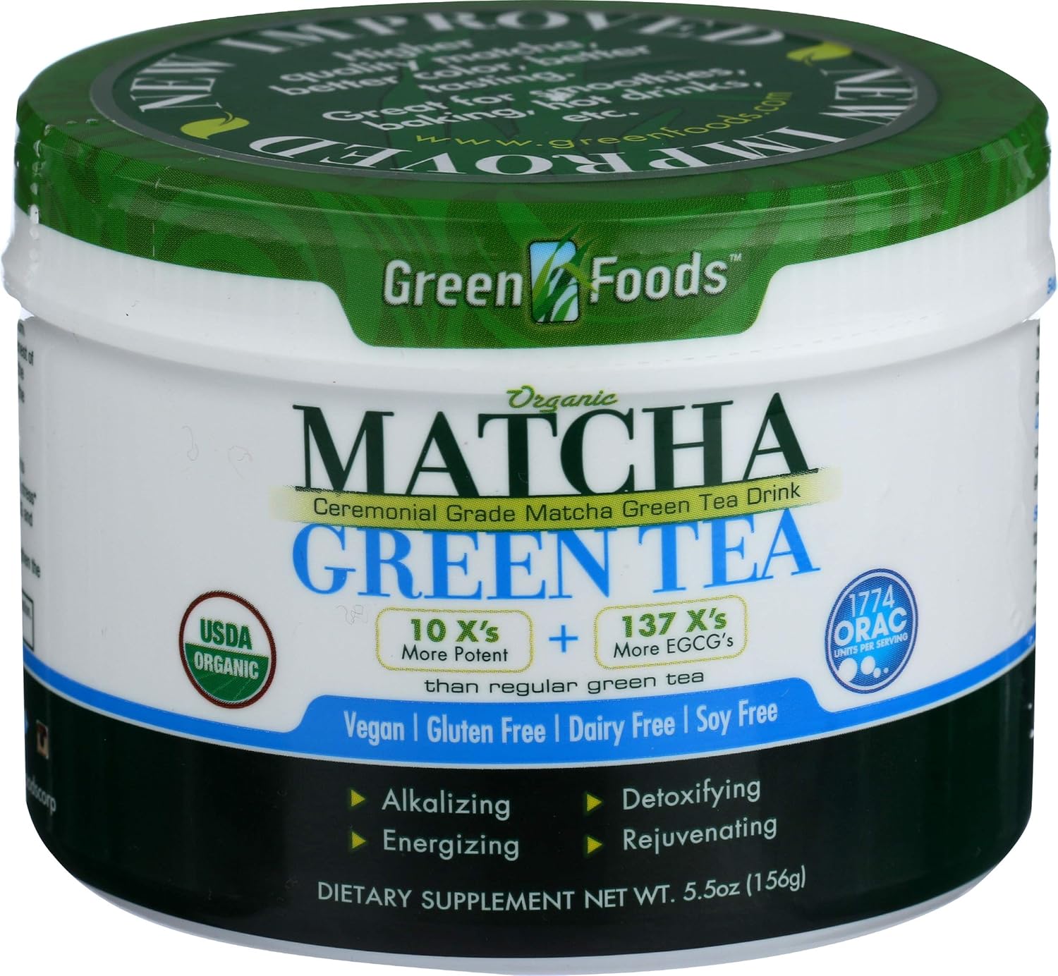 Green Foods Organic Matcha Green Tea - 5.5 Oz