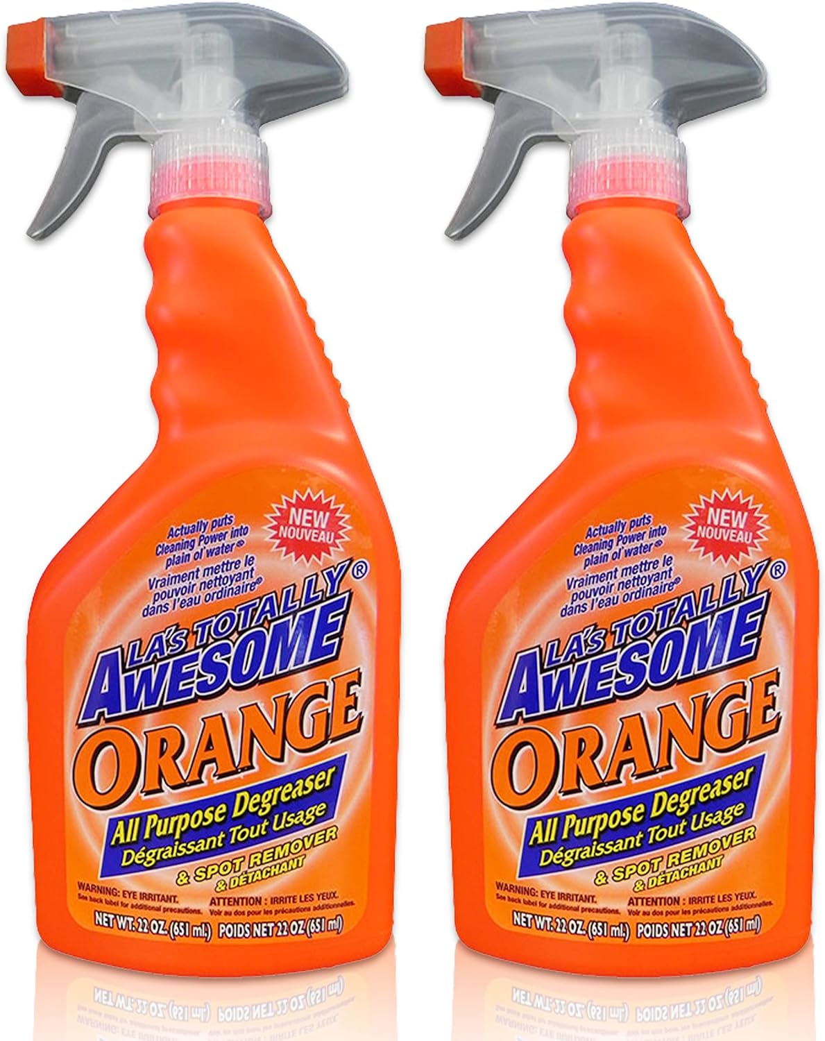 LAs Totally Awesome Orange Degreaser and Spot Remover, 22 oz., 2 Pack : Health & Household