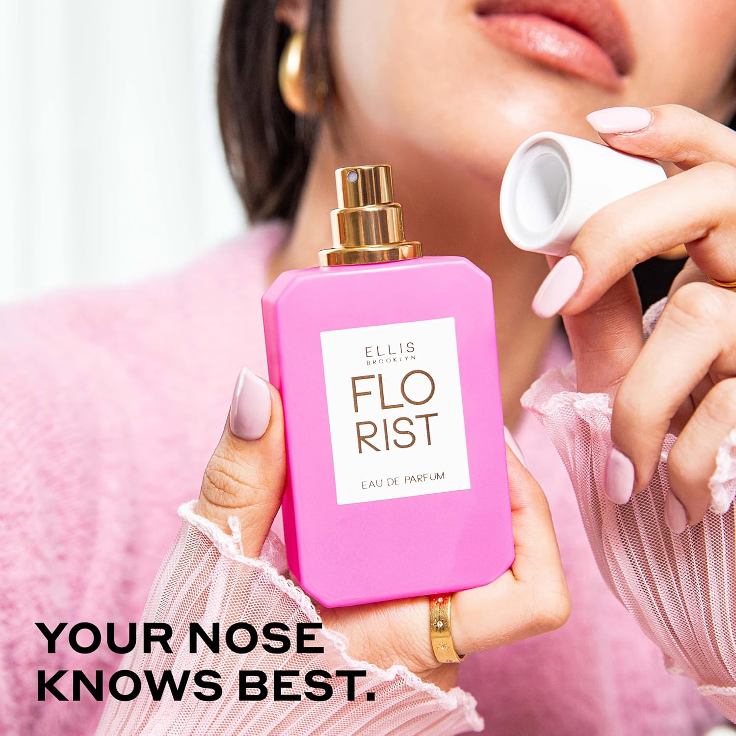 Ellis Brooklyn Florist Eau De Parfum, Travel Spray - Fresh Floral Perfume For Women With Italian Bergamot, Tuberose, & Cedarwood, Vegan Perfume Made In The Usa,10Ml / 0.33 Fl Oz : Beauty & Personal Care