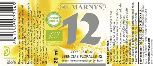 Marny'S Floral Complex 12 Wish - Sensual Essence Floral Bio Pipette 20 Ml