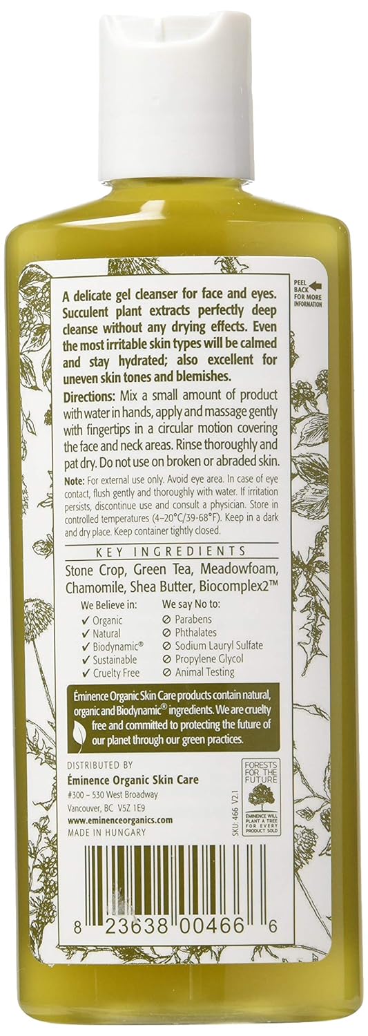 Eminence Organic Skincare. Stone Crop Gel Wash(125 Ml) : Beauty & Personal Care
